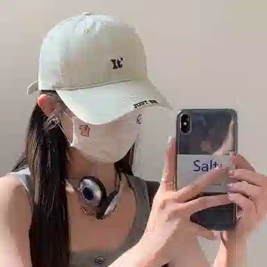 佩洛依 显脸小软顶大头围深顶字母 棉 鸭舌帽 男女同款情侣款