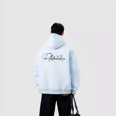 棉基因 早秋男生帽子高街职场清新简约学生潮牌经典国潮辣妹韩系女痞帅青少年穿搭复古潮男装户外通勤慵懒风基础款打底连帽卫衣 男女同款