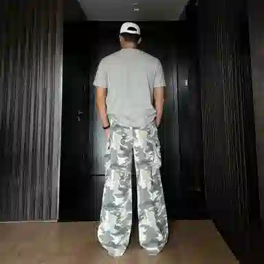 ACUOD BY CHANU Vintage Camo Cargo Pants