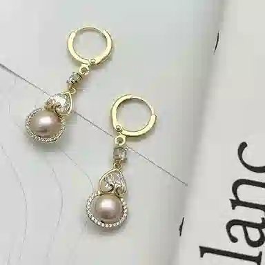 双生恋 【福禄】葫芦小众设计感百搭时尚精致日常通勤约会轻奢高级感 铜 耳环 女款