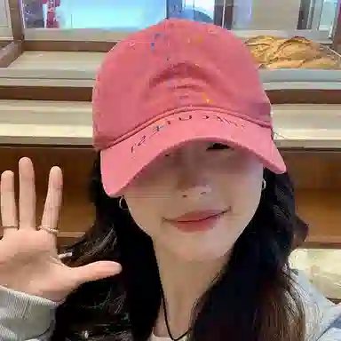 浪莎 时尚漆面字母休闲百搭 棉 鸭舌帽 男女同款情侣款