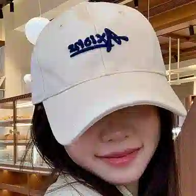 浪莎 立体英文字母刺绣休闲百搭 棉 鸭舌帽 男女同款情侣款