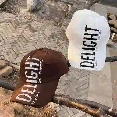 浪莎 时尚涂鸦字母破洞潮流风 棉 鸭舌帽 男女同款情侣款