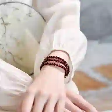 宝致 国风新中式复古本命年转运上岸锦鲤气质感高级感精致有气质 多圈叠戴古风日常百搭配饰好运 水晶 手串 男女同款情侣款