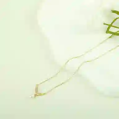 品彩 微镶锆石锁骨链 年轻气质 轻奢高级感 淡水珍珠 项链 女款