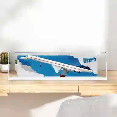LIGHT YOUR BRICKS 10318 Concorde Display Case