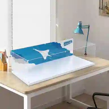 LIGHT YOUR BRICKS 10318 Concorde Display Case