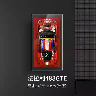 LIGHT YOUR BRICKS Porsche 911 Lamborghini Frame