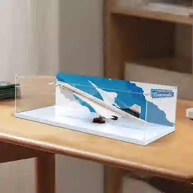 LIGHT YOUR BRICKS 10318 Concorde Display Case