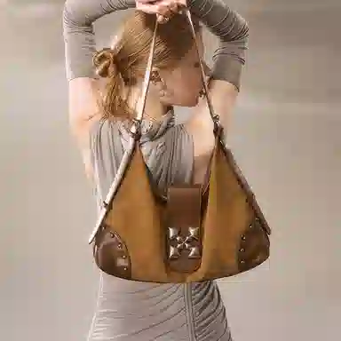 JACD Nomad Retro Tote Bag Sun Brown