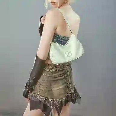 JACD Baguette Bag White/Light Earth