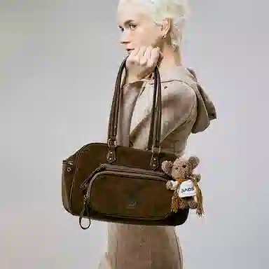 JACD Boston Tote Sunburn Brown/Chocolate