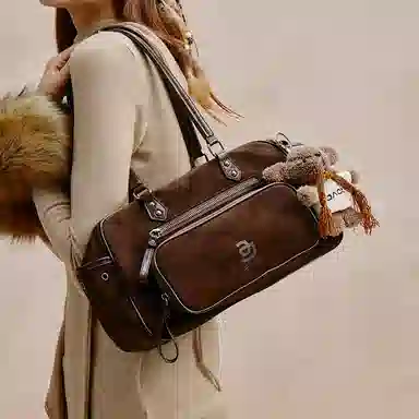 JACD Boston Tote Sunburn Brown/Chocolate
