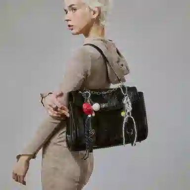 JACD Keychain Black Red