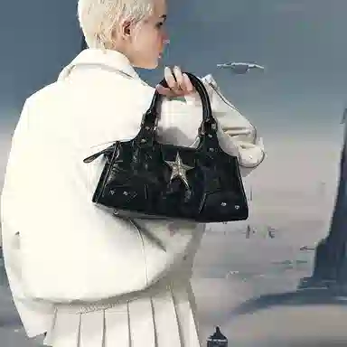 JACD Y2K Punk Shoulder Bag