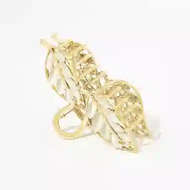 卡铂雅 金色休闲设计港风气质复古极简高级感 发夹 女款