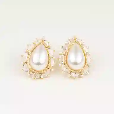 卡铂雅 高级设计感 简约感气质 合金 耳环 女款