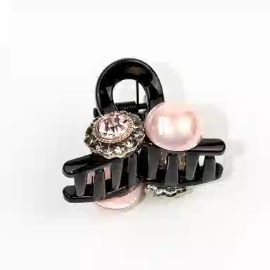 卡铂雅 粉珠潮流时尚潮流设计极简高级感港风气质休闲韩版 发夹 女款