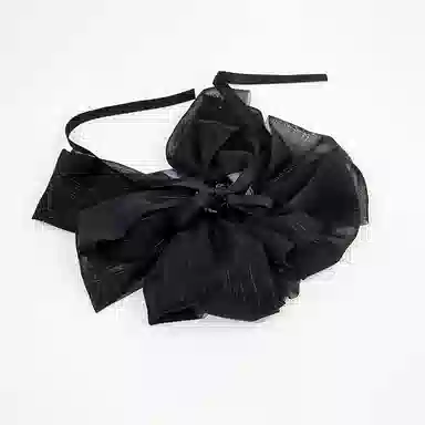 卡铂雅 黑色高级感设计极简复古韩版高级感 发带 女款