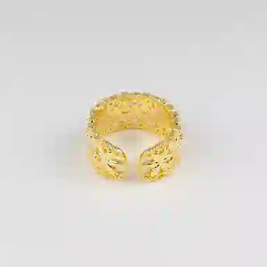 卡铂雅 设计高级感韩版极简精致高级感港风气质轻奢韩版 合金 戒指 女款