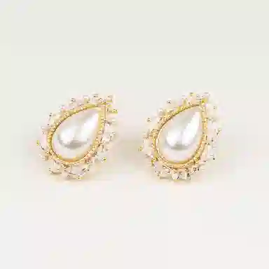 卡铂雅 高级设计感 简约感气质 合金 耳环 女款