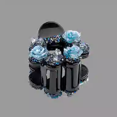 卡铂雅 黑色朵休闲潮流设计港风复古高级感 发夹 女款