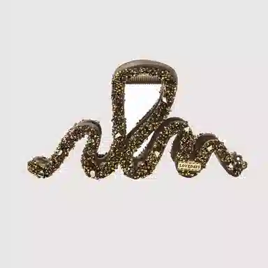 卡铂雅 线性金色设计港风气质复古极简高级感 发夹 女款