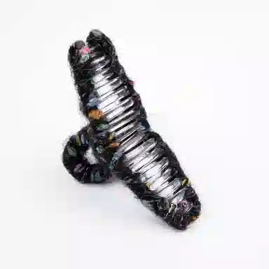 卡铂雅 粉色镶钻极简高级感港风气质复古休闲潮流设计 发夹 女款