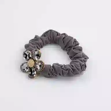 卡铂雅 镶钻极简高级感港风气质复古休闲设计 头绳 女款