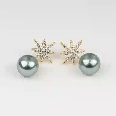 卡铂雅 简约设计轻奢高级感气质 合金 耳环 女款