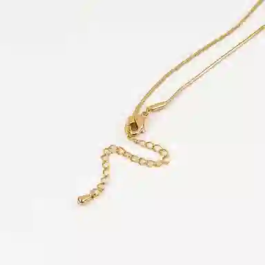 卡铂雅 复古轻奢设计极简高级感港风气质轻奢 铜 项链 女款