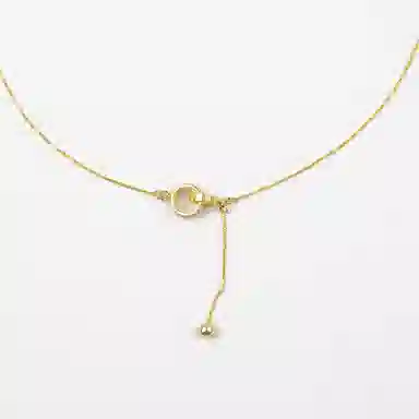 卡铂雅 金色高级感港风气质复古休闲高级感潮流设计极简 锆石 项链 女款