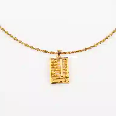 卡铂雅 潮流时尚潮流设计极简高级感港风气质复古 铜 合金 项链 女款