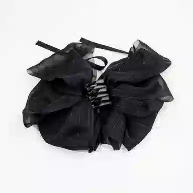 卡铂雅 黑色高级感设计极简复古韩版高级感 发带 女款