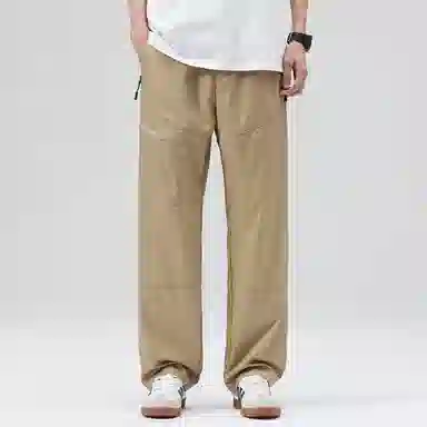 希越 美式复古百搭舒适时尚时髦潮流休闲裤 男款
