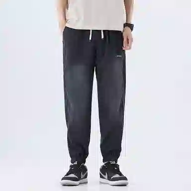 希越 轻薄透气纯色百搭休闲裤 男款