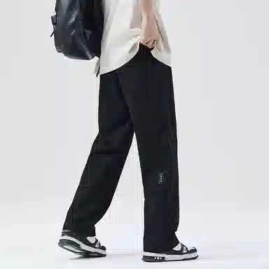 希越 夏季直筒宽松休闲裤 男款