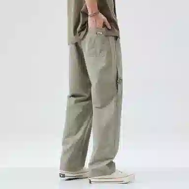 希越 时尚舒适百搭宽松直筒休闲裤 男款