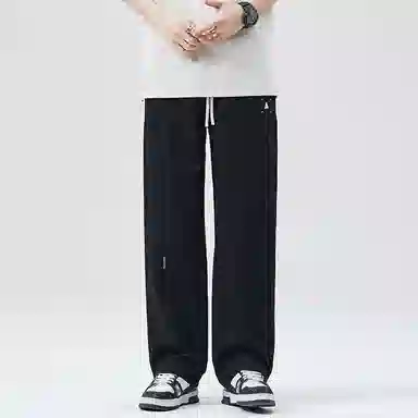 希越 夏季直筒宽松休闲裤 男款