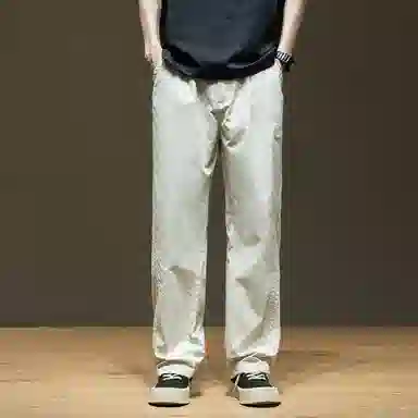 希越 美式宽松直筒休闲裤 男款