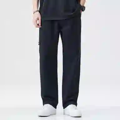 希越 时尚舒适百搭宽松直筒休闲裤 男款