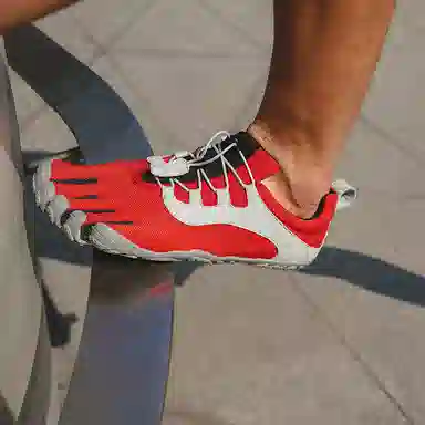 Vibram FiveFingers Grey Red