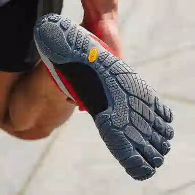 Vibram FiveFingers Grey Red