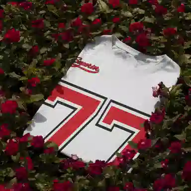 【77号球衣】极限涡轮 美式原创复古冰球设计感七十七号数字字母印花索罗娜嘻哈街头潮流百搭卫衣 男女同款