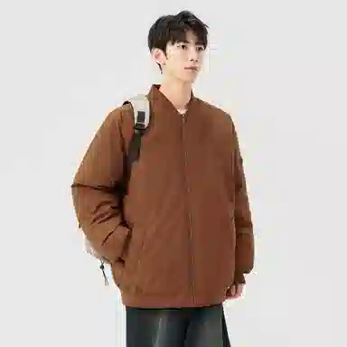 极限涡轮 纯色加厚简约百搭棉服 男女同款