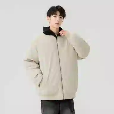 极限涡轮 纯色加厚简约百搭棉服 男女同款