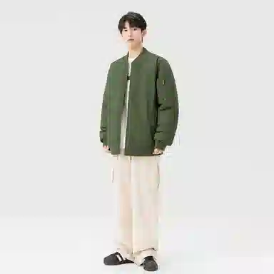 极限涡轮 纯色加厚简约百搭棉服 男女同款