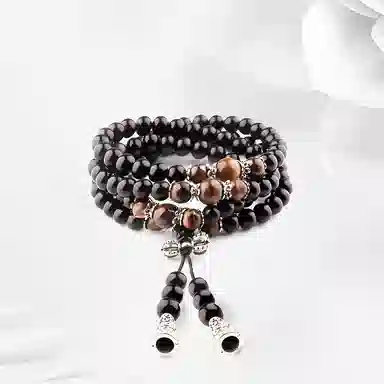 鸳鸯金楼 复古国潮 佛珠转运多圈叠戴 简约小众高级感 手串 男女同款情侣款