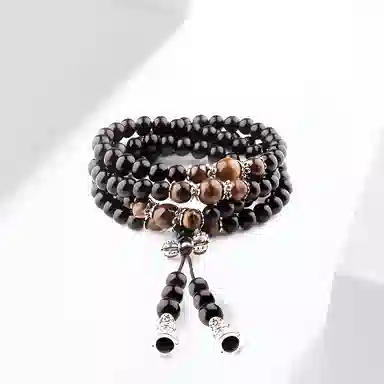 鸳鸯金楼 复古国潮 佛珠转运多圈叠戴 简约小众高级感 手串 男女同款情侣款