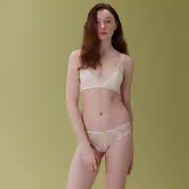 弗利少女 法式亲肤薄款舒适纯棉内裤 女款